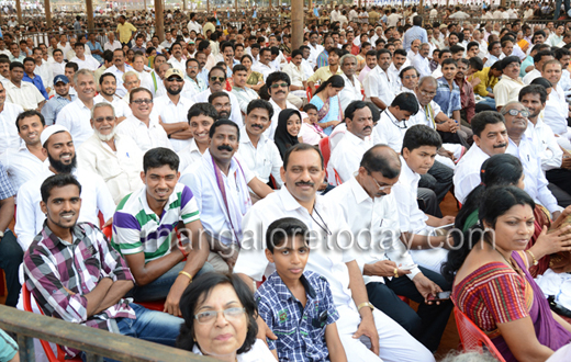 Rahul gandhi rally in Mangalore 